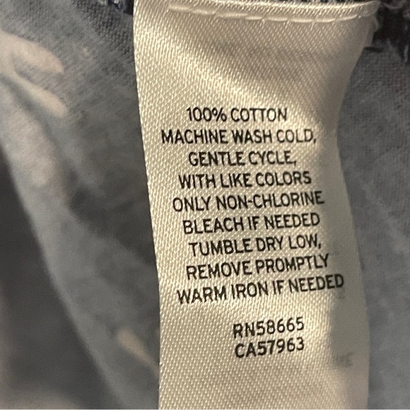 Harper Canyon Blue Twilight Bunnies Cotton Tank Dress 7 - Picture 5 of 6